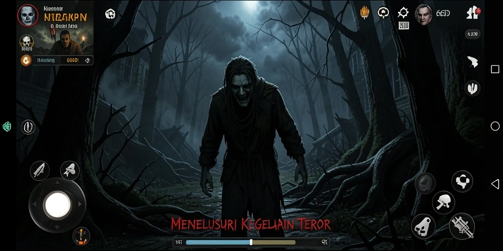 Gameplay menegangkan di dunia kelam 66D.