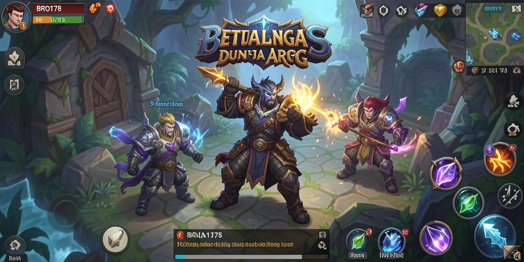 Gameplay menarik di dunia petualangan ARPG BRO178.