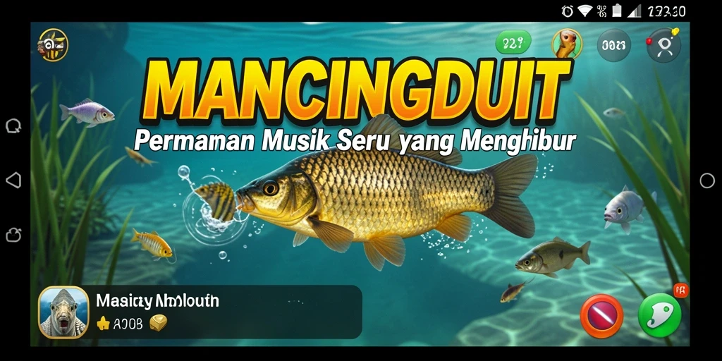 Tampilan gameplay MANCINGDUIT yang seru dan interaktif.